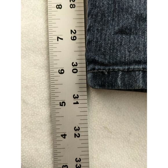 Womens Torrid Denim Jeans Size 14 T Tall Blue Denim SEE DESC 17.5W 30.5 Inseam - Picture 4 of 8